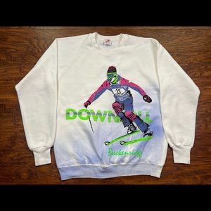 Vintage Breckenridge Colorado skiing sweatshirt